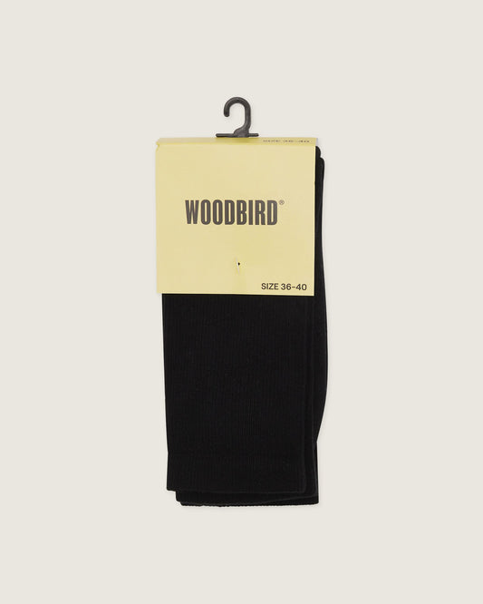 Woodbird WBTennis Socks 2 pack Accessories Black
