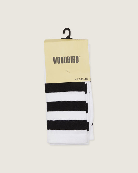 Woodbird WBTennis Socks 2 pack Accessories White-Black