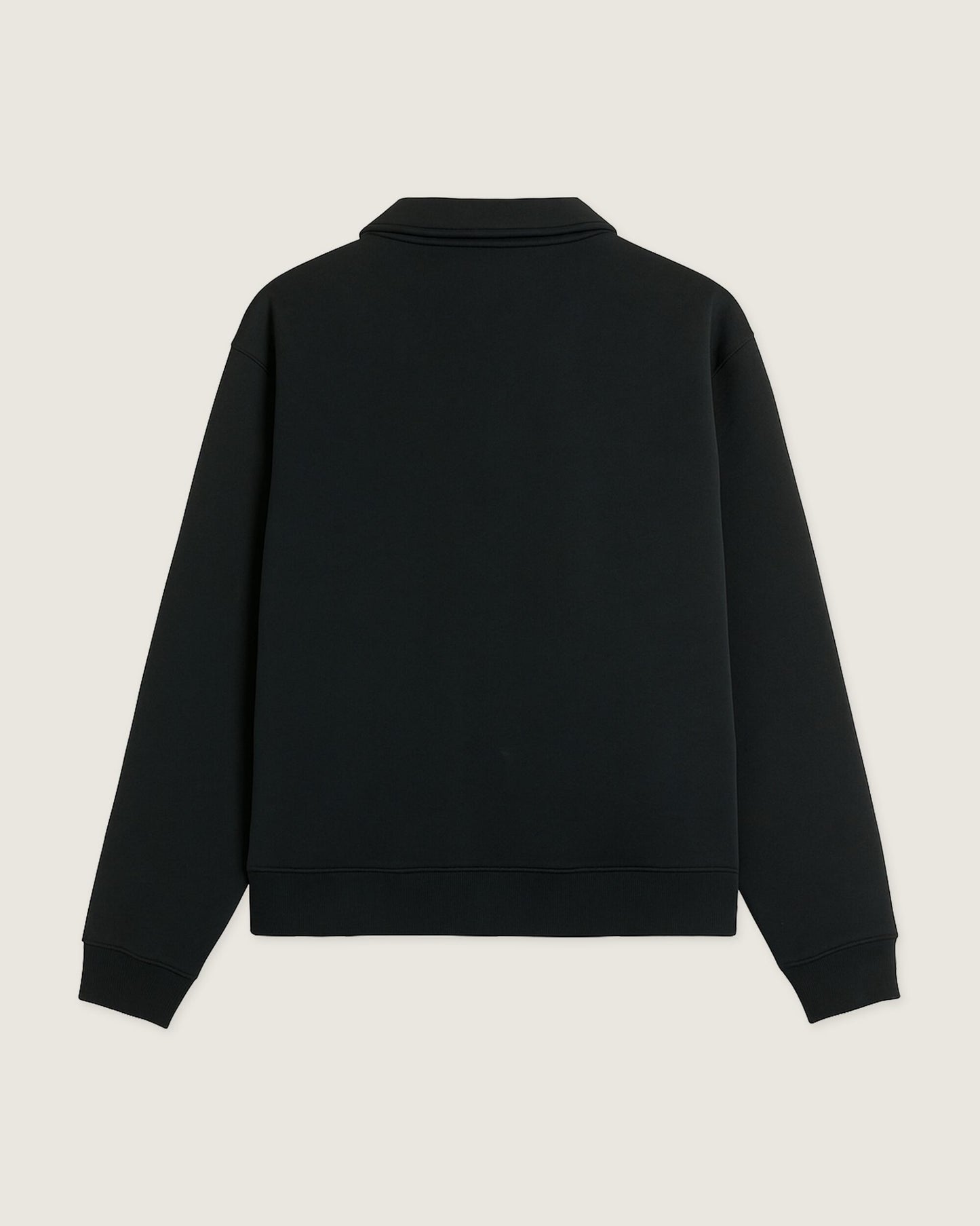 Woodbird WBTom Full Zip Polo Sweats Black