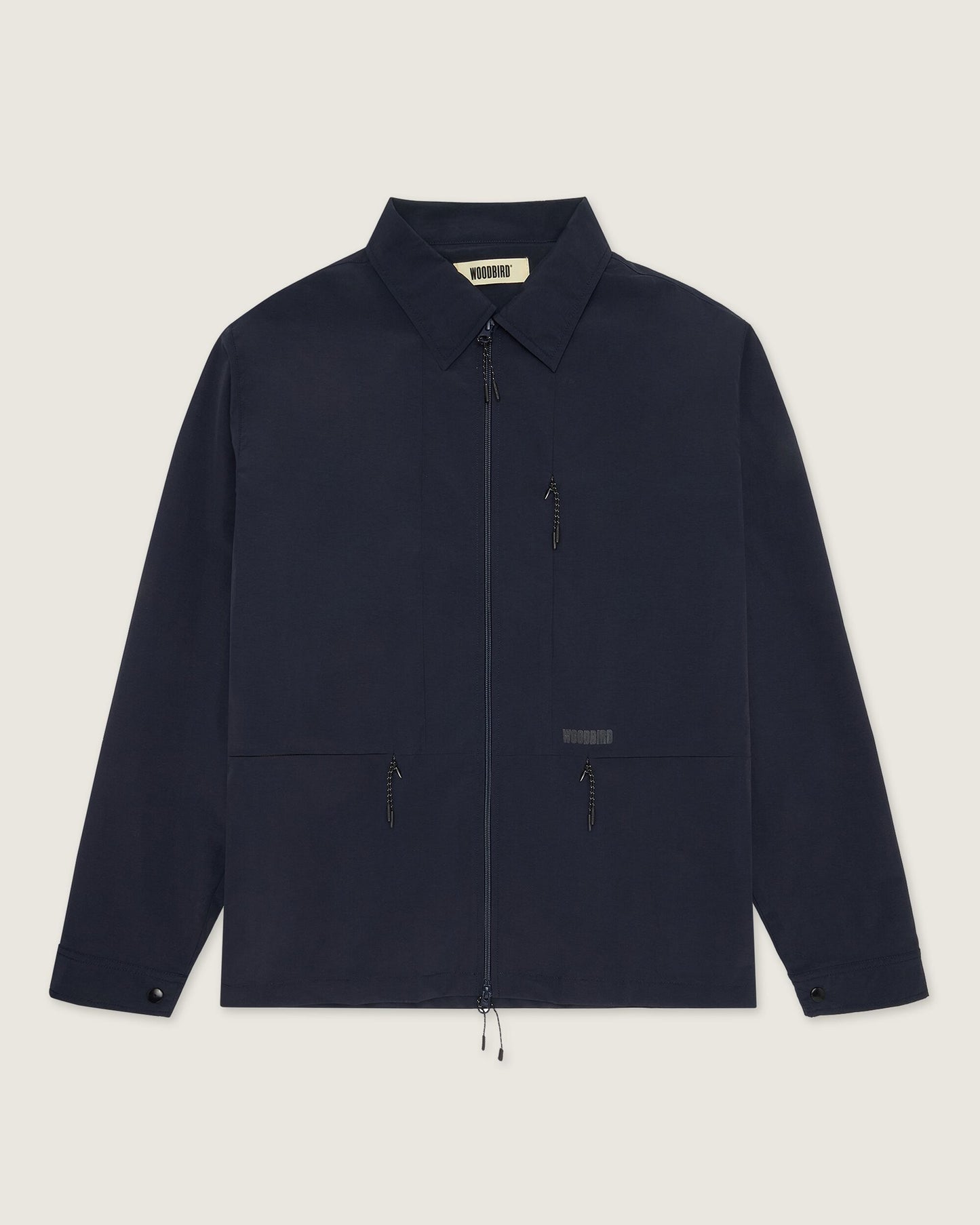 Woodbird WBTreck Sport Shirt Shirts Navy