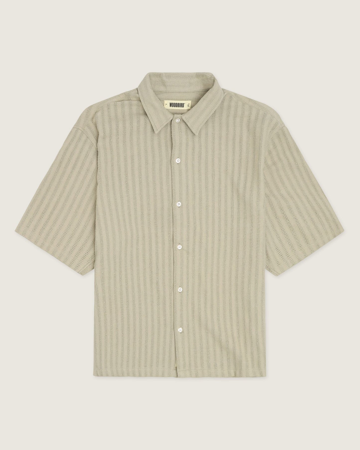 Woodbird WBWang Chuke Shirt Shirts Light Sand