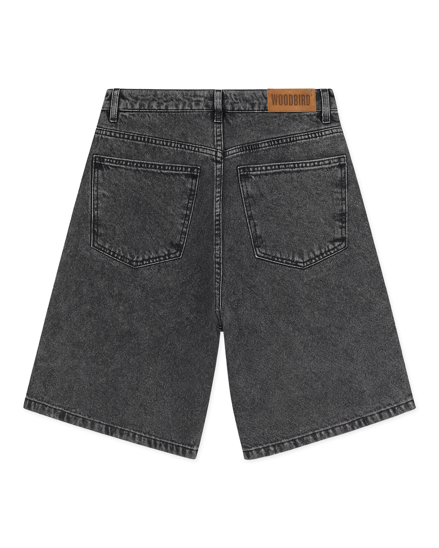 Woodbird WBYuto Thunblack Shorts Shorts Dark Grey
