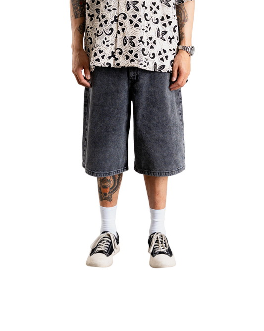 Woodbird WBYuto Thunblack Shorts Shorts Dark Grey