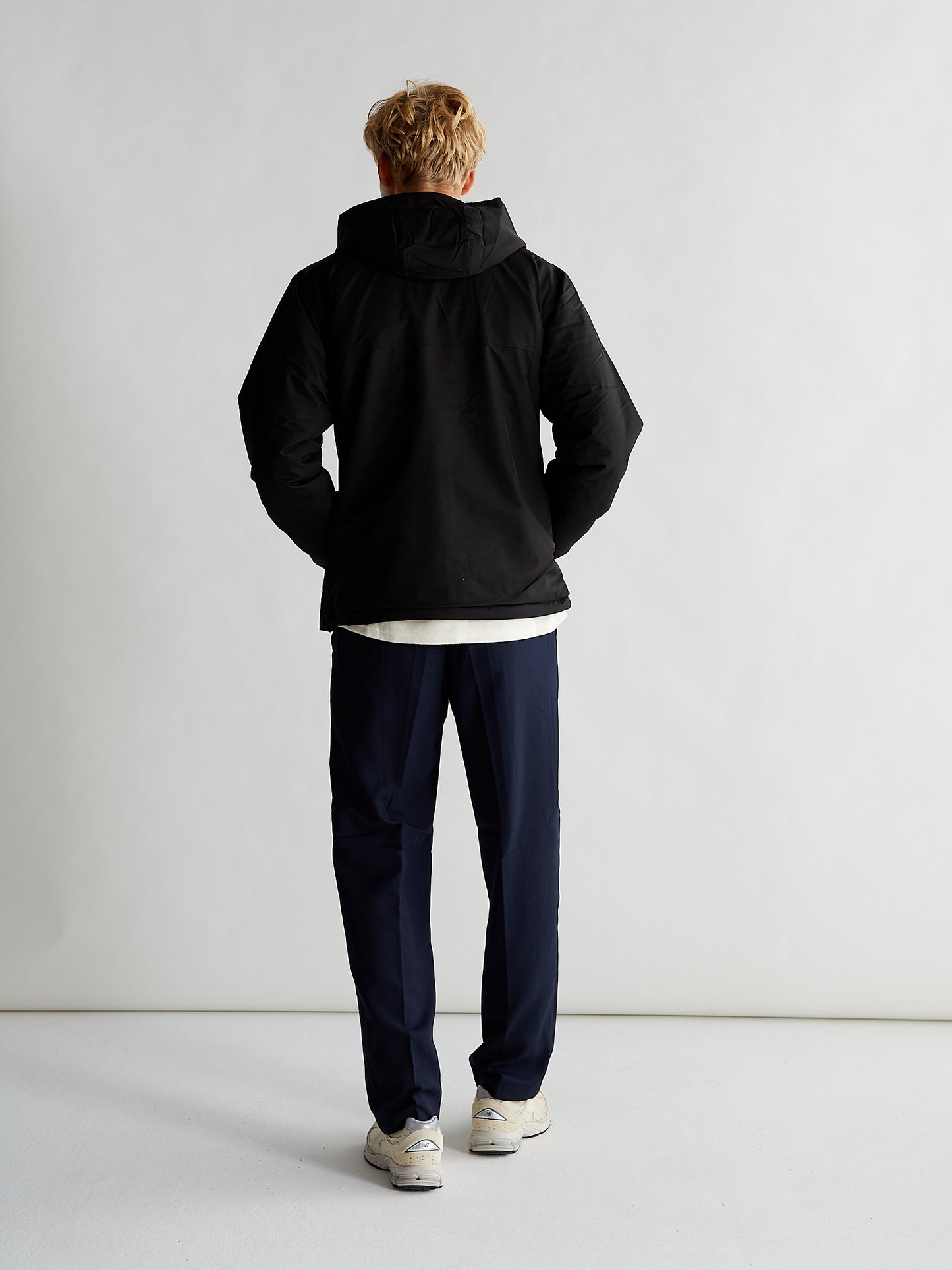 Woodbird Frenzy Anorak Jacket Outerwear Black