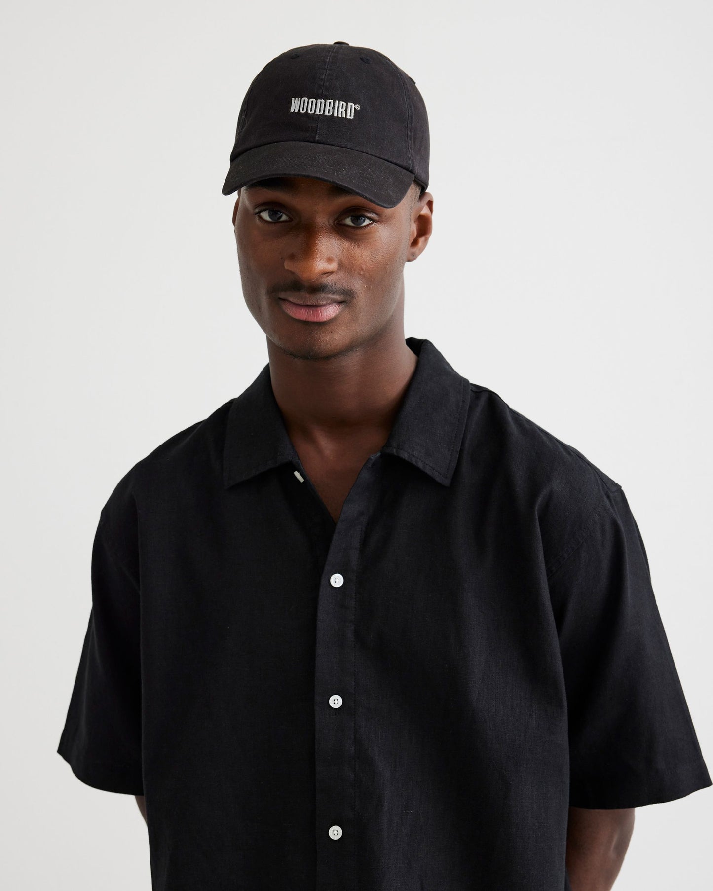 Woodbird Core Twill Cap Accessories Black-White