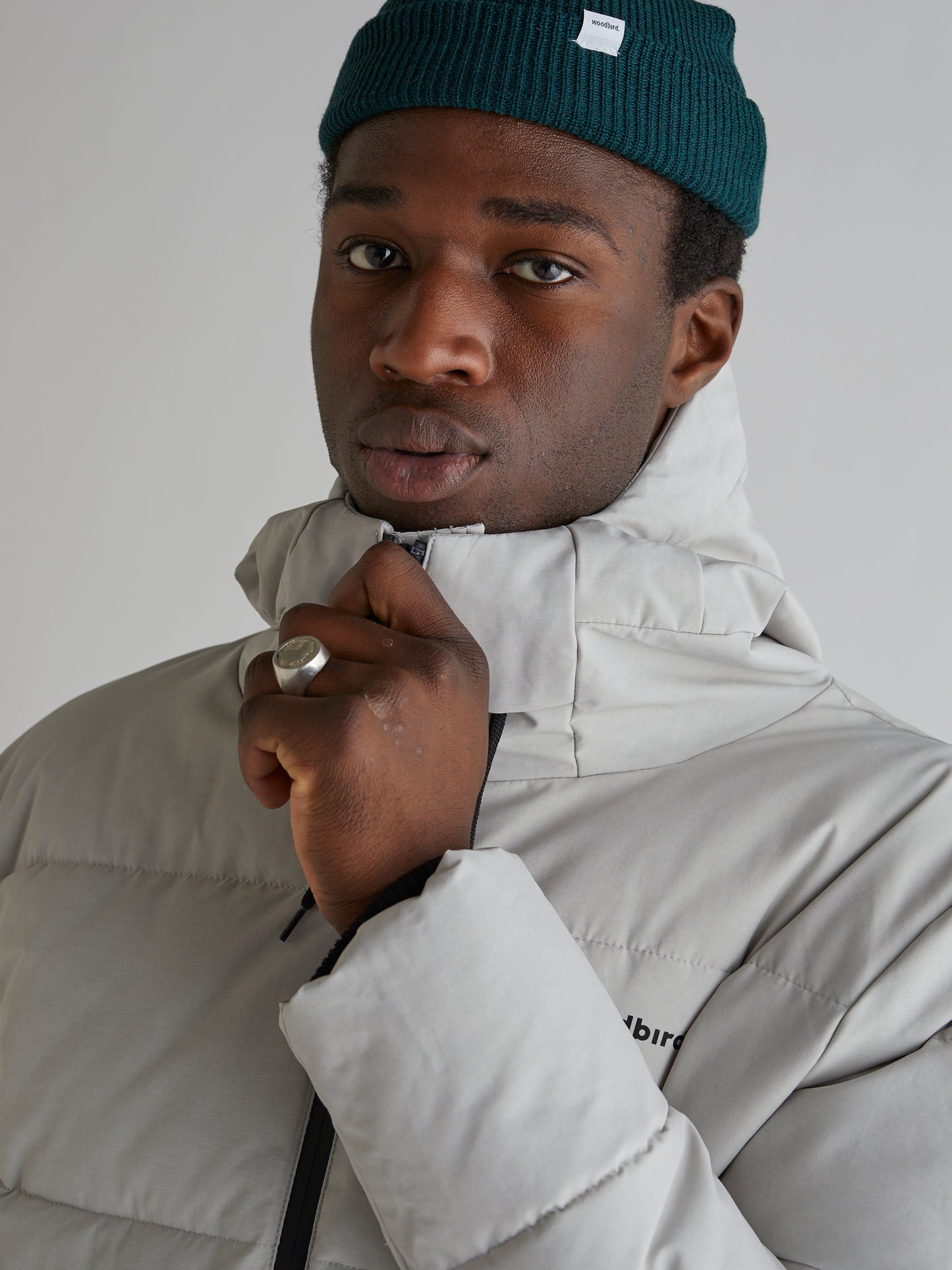 Woodbird Joseph Climb Jacket Outerwear Light Grey
