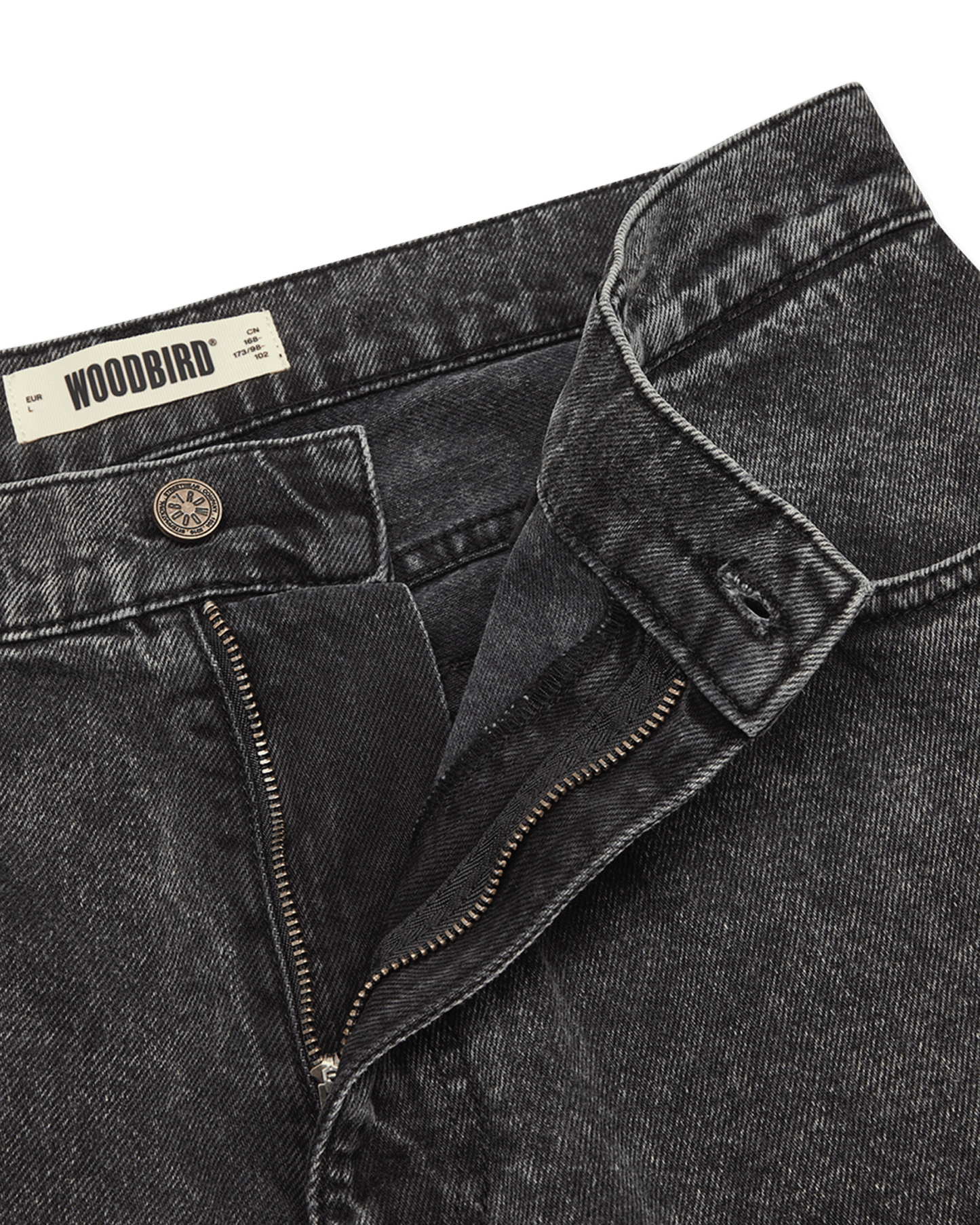 Woodbird Leroy Thun Black Jeans Jeans Dark Grey