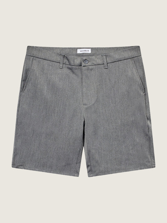 Woodbird Steffen Twill Shorts Shorts Light Grey