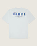 WBBaine 8410 Tee - White-Blue