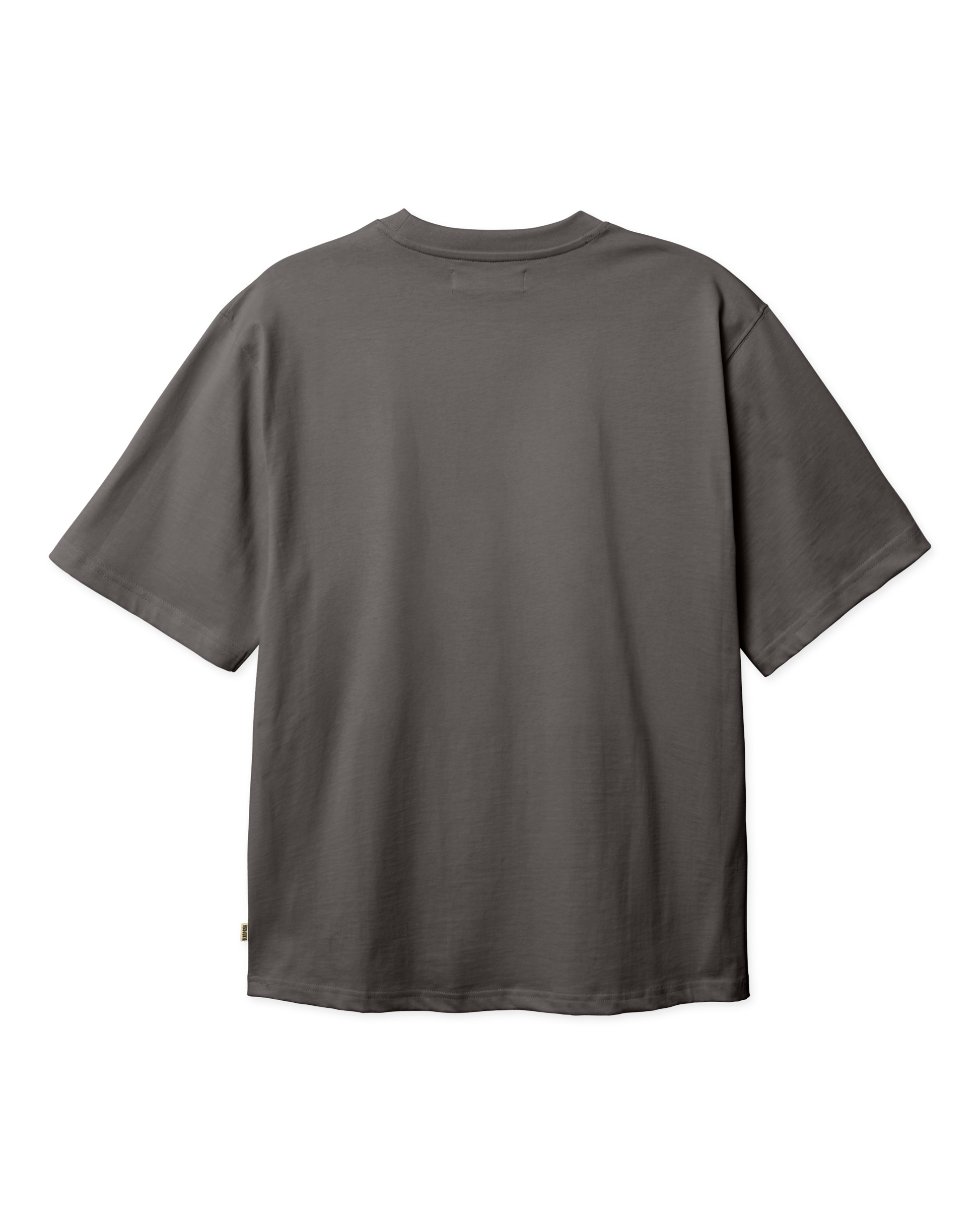 Woodbird WBBaine Base tee T-Shirts Antra Grey