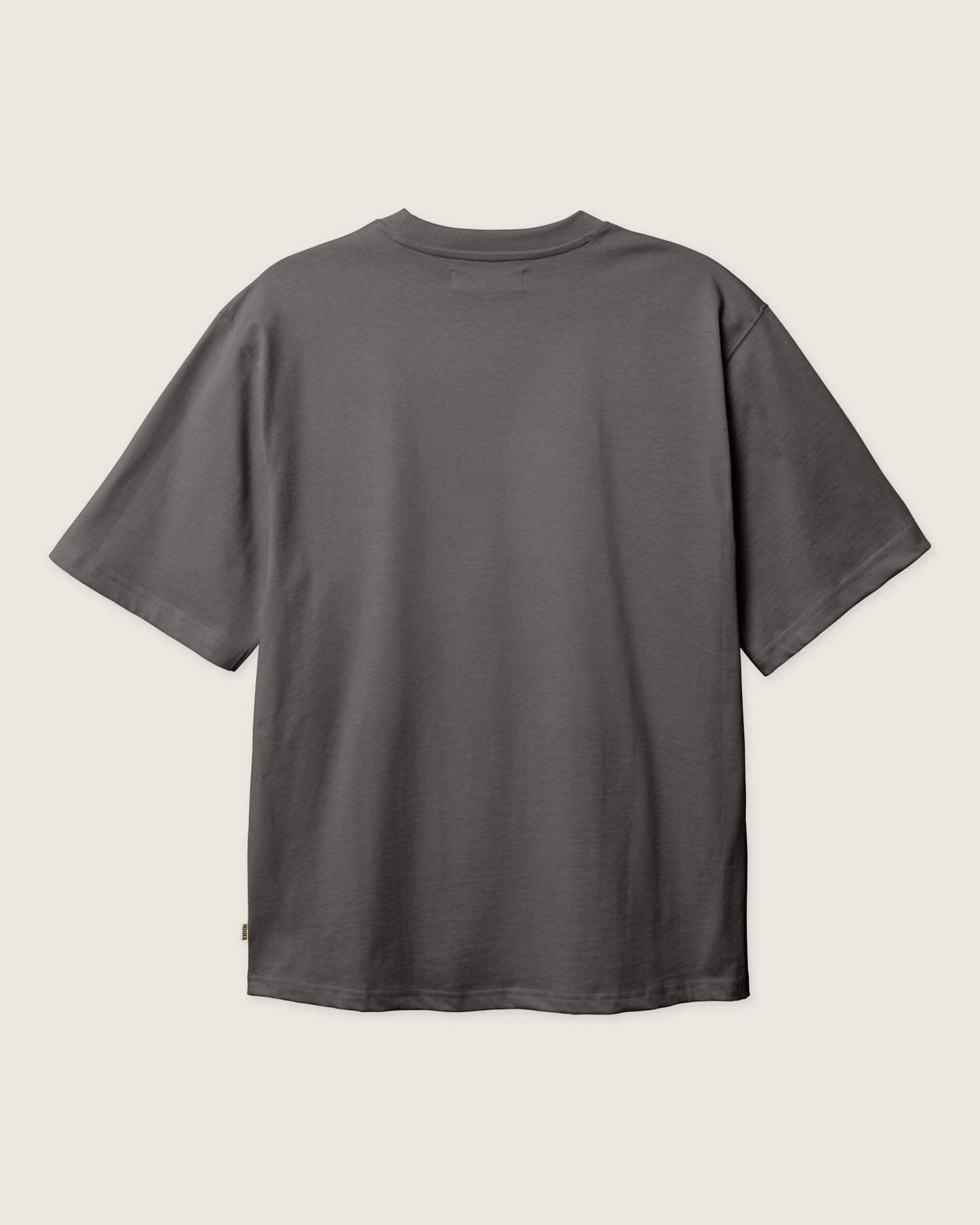Woodbird WBBaine Base tee T-Shirts Antra Grey