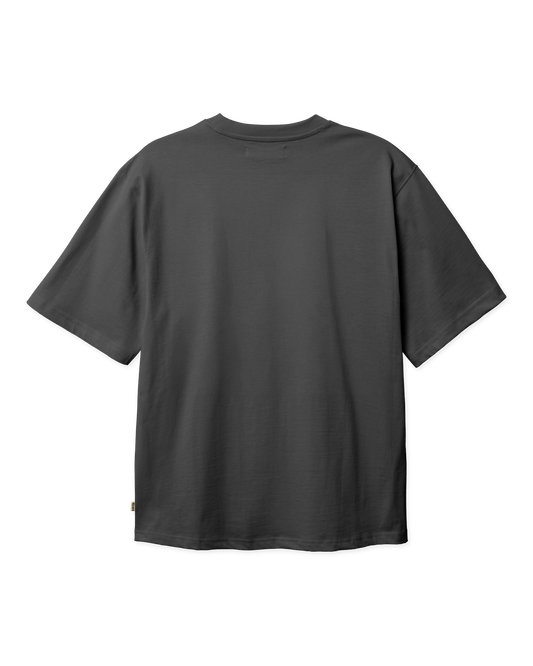 Woodbird WBBaine Base tee T-Shirts Asphalt