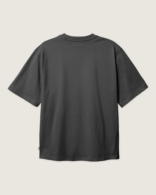 Woodbird WBBaine Base tee T-Shirts Asphalt