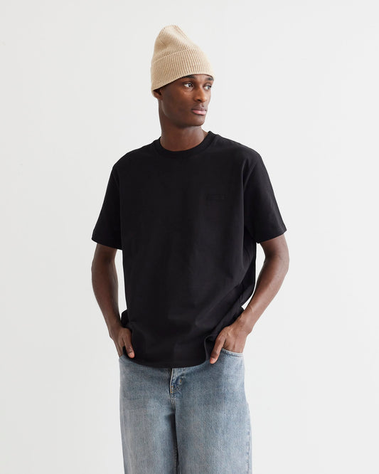 Woodbird WBBaine Base tee T-Shirts Black