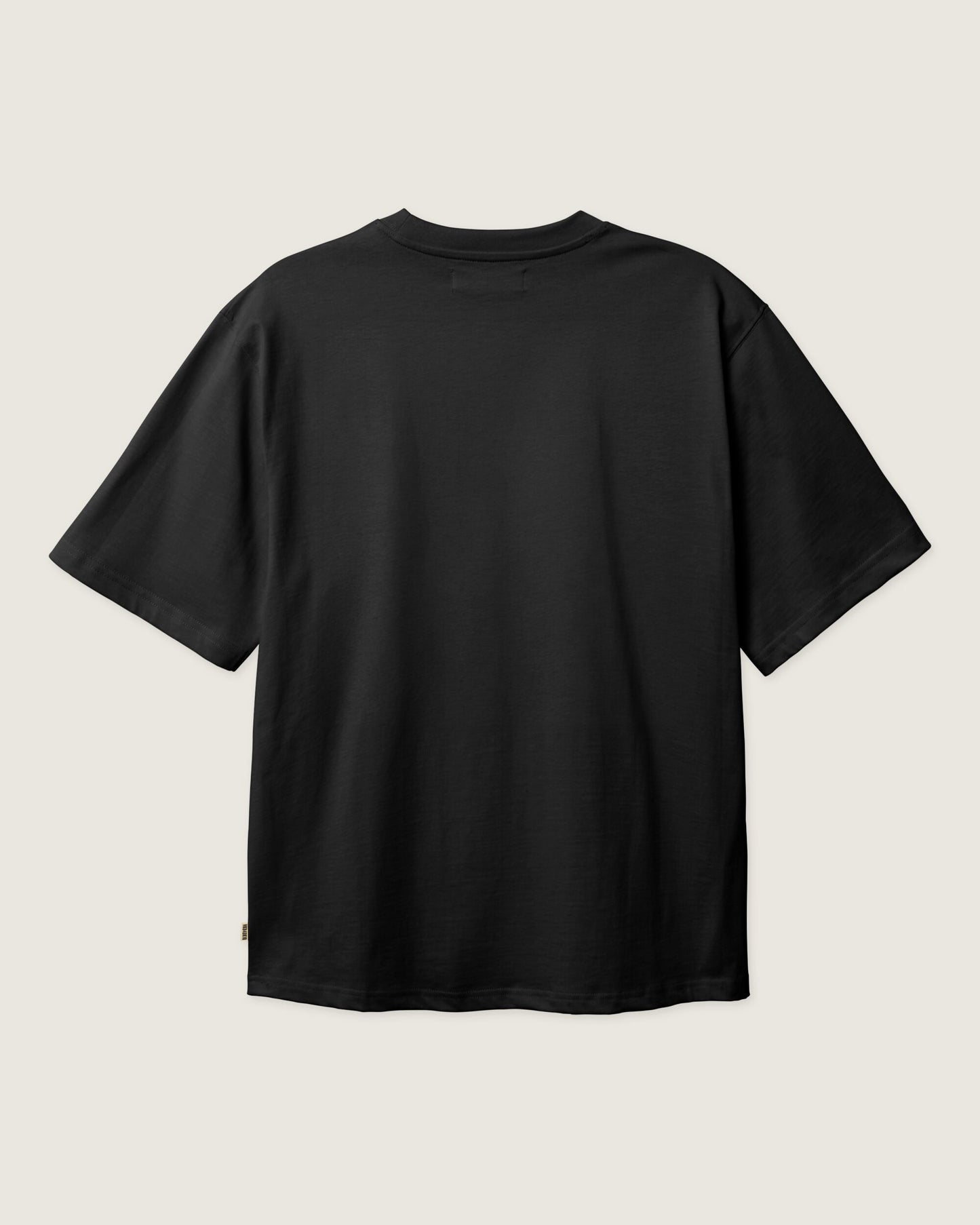 Woodbird WBBaine Base tee T-Shirts Black