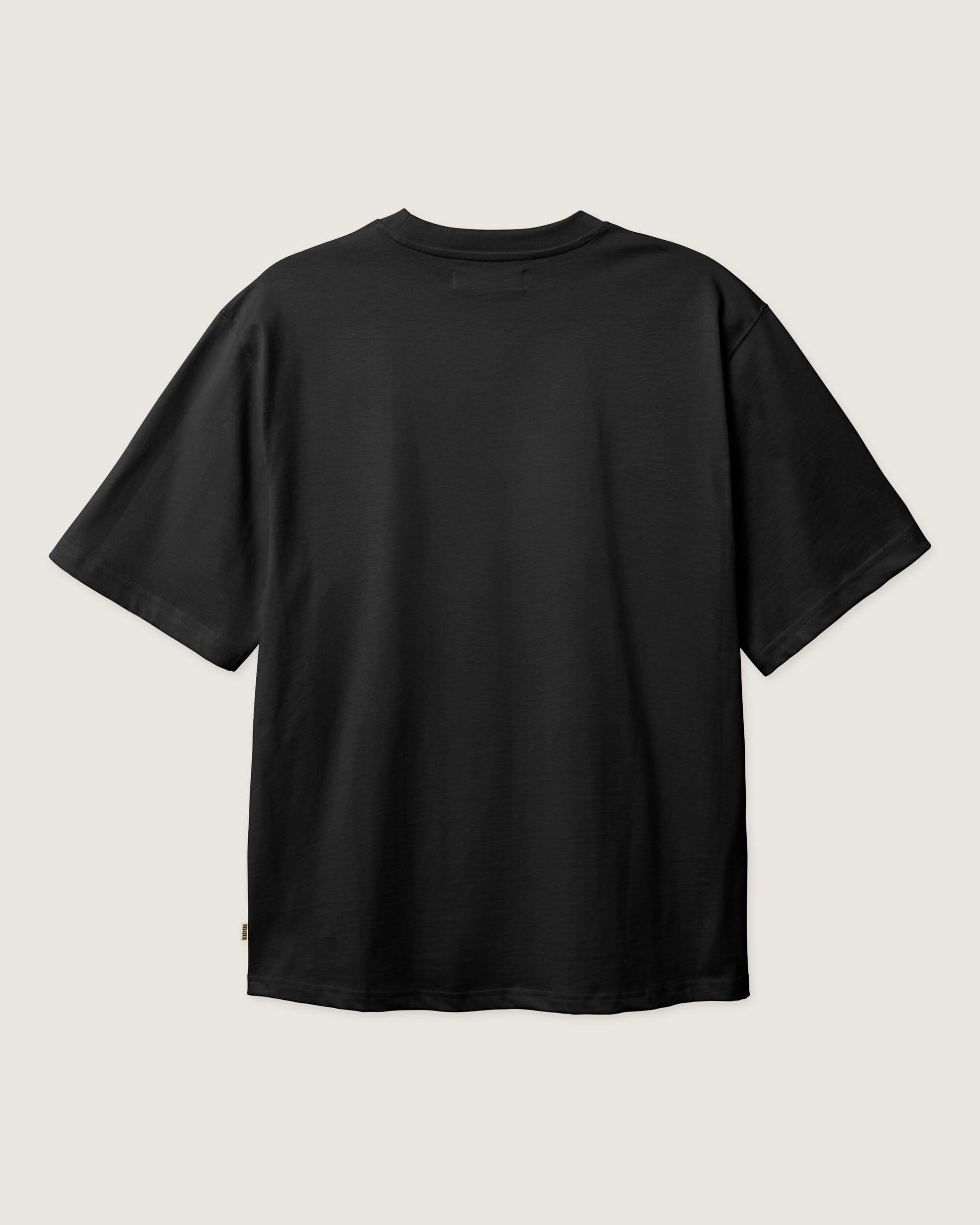 Woodbird WBBaine Base tee T-Shirts Black