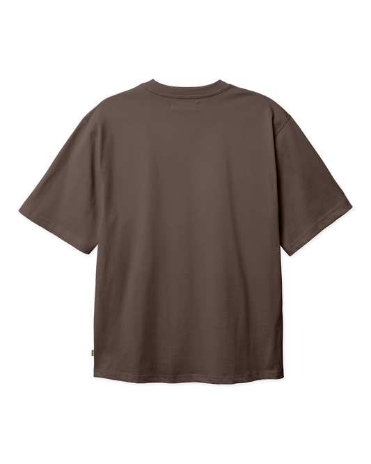 Woodbird WBBaine Base tee T-Shirts Brown