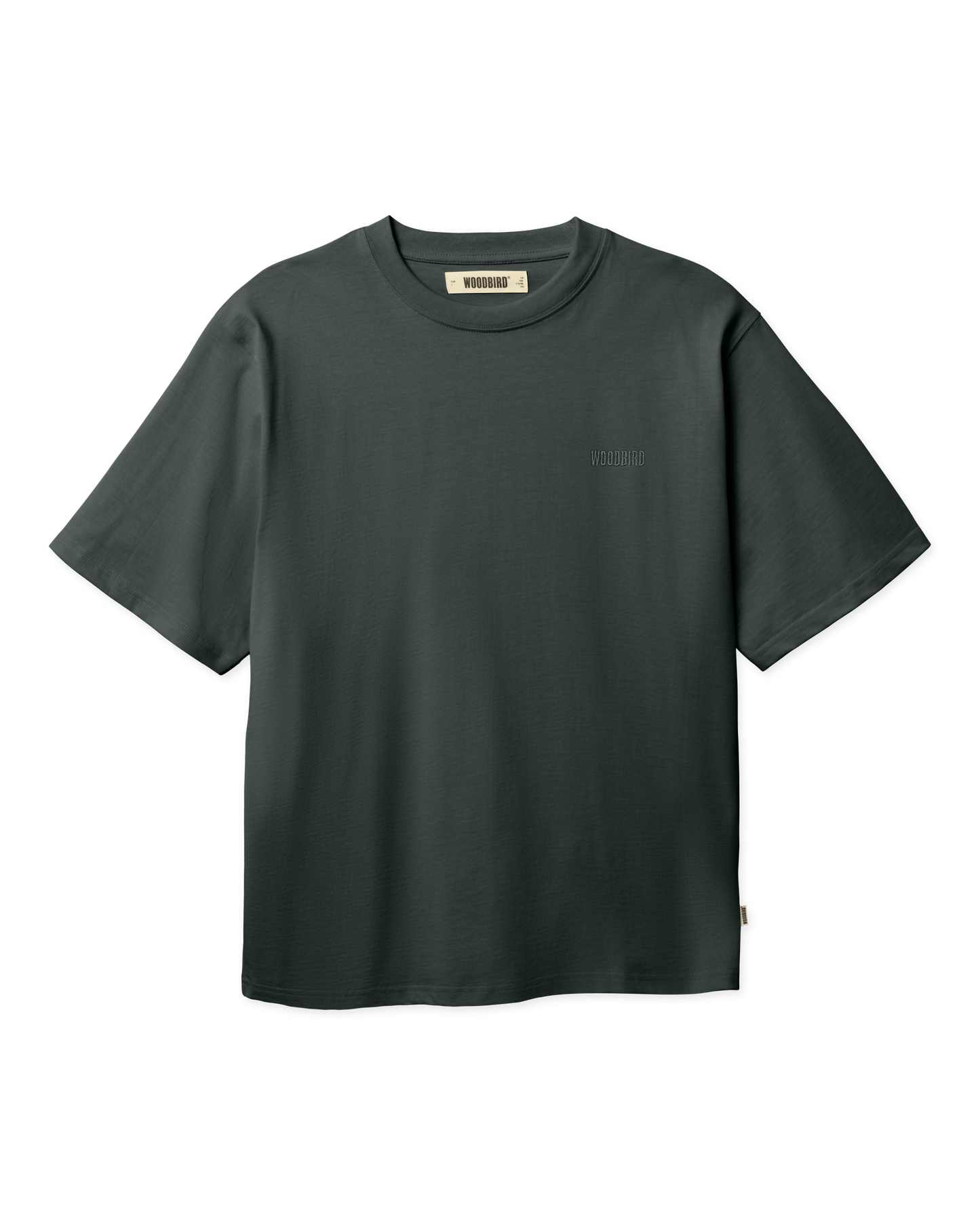 Woodbird WBBaine Base tee T-Shirts Forrest Green