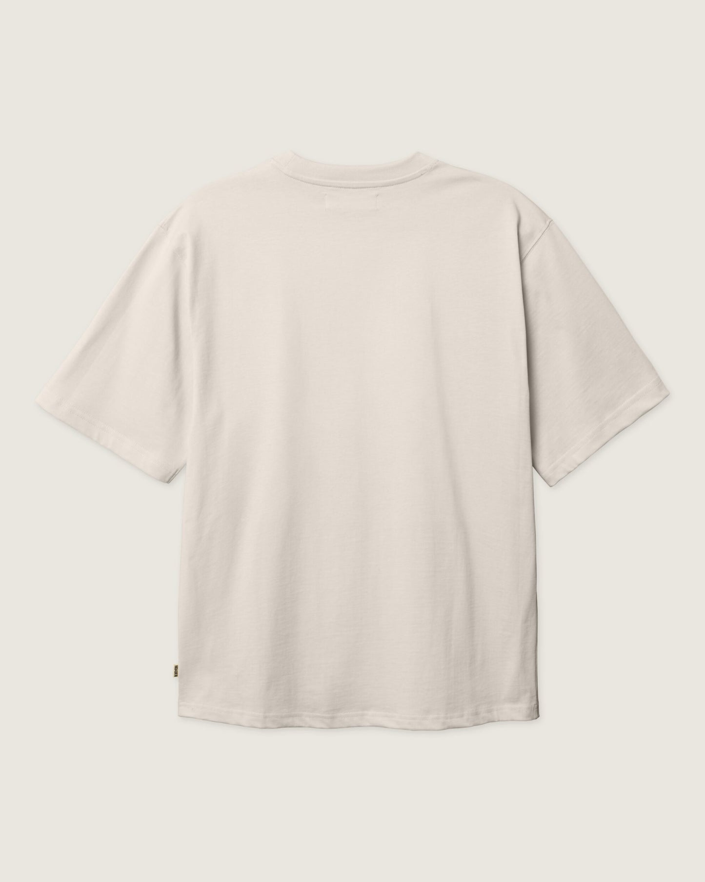 Woodbird WBBaine Base tee T-Shirts Light Grey