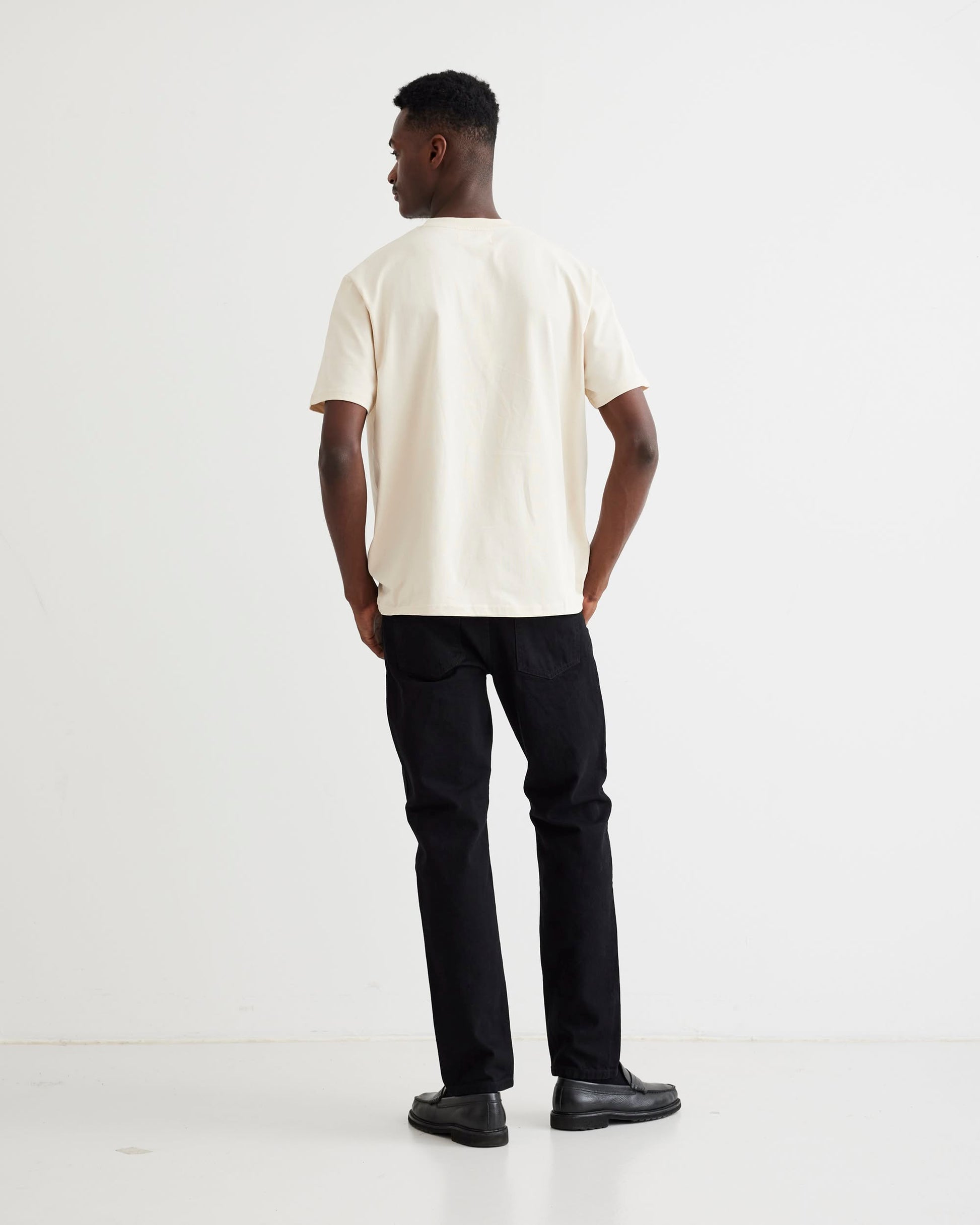 Woodbird WBBaine Base tee T-Shirts Off White