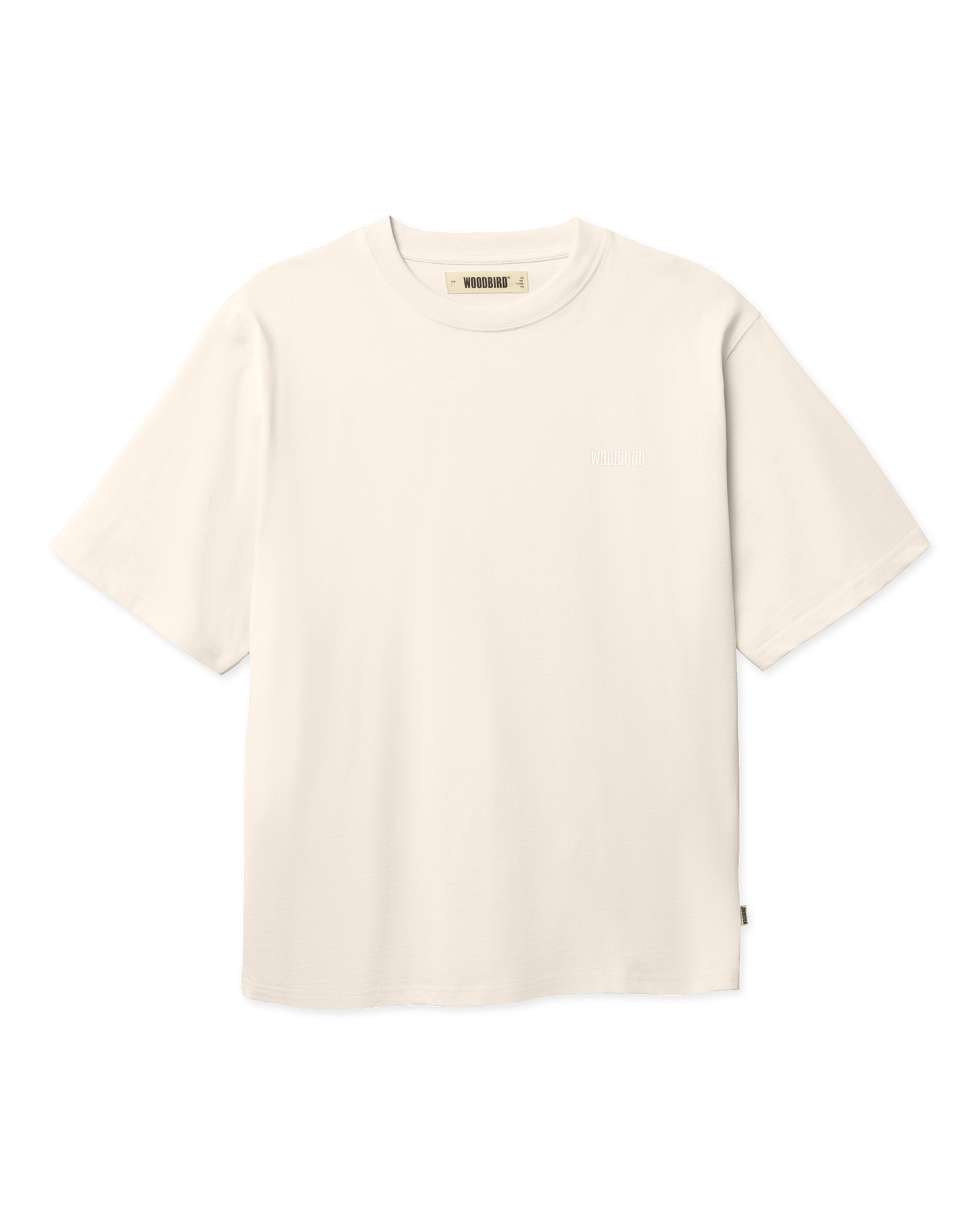 Woodbird WBBaine Base tee T-Shirts Off White