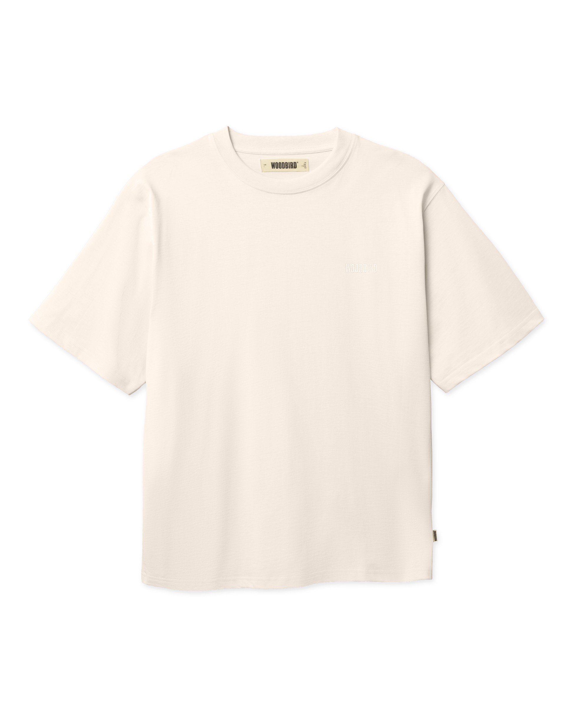 Woodbird WBBaine Base tee T-Shirts Off White