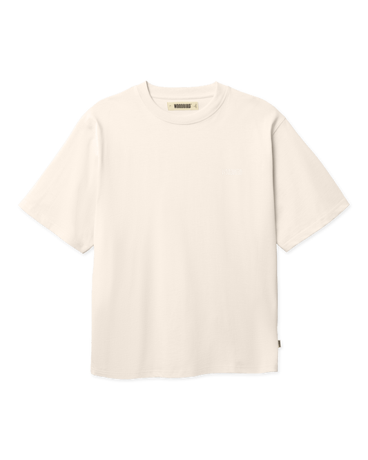 Woodbird WBBaine Base tee T-Shirts Off White