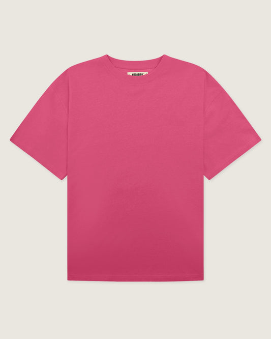 Woodbird WBBaine Base tee T-Shirts Pink