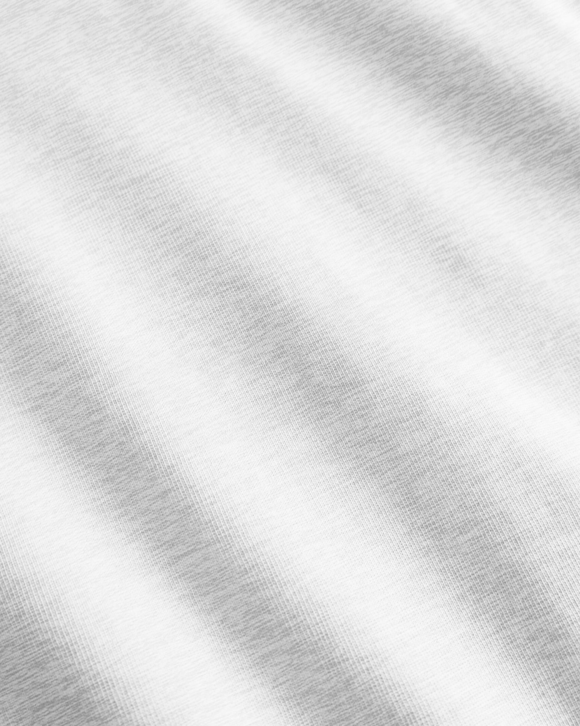 Woodbird WBBaine Base tee T-Shirts Snow Melange