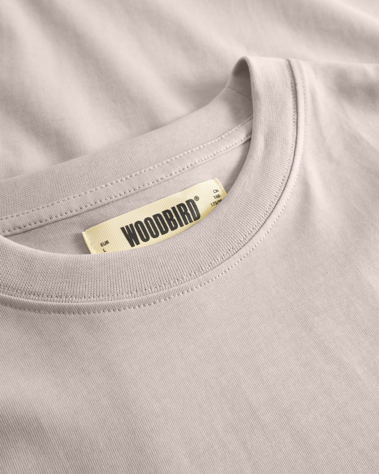 Woodbird WBBaine Base tee T-Shirts Stone