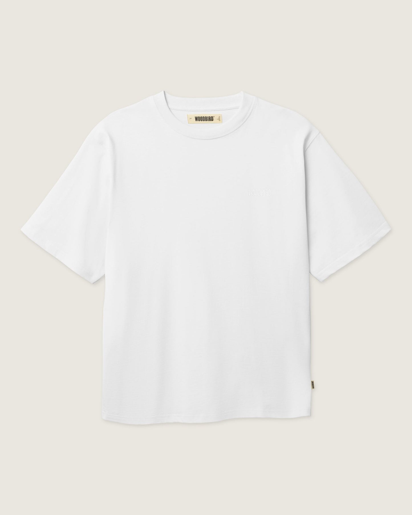 Woodbird WBBaine Base tee T-Shirts White