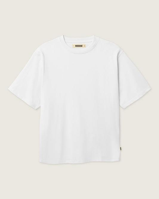 Woodbird WBBaine Base tee T-Shirts White