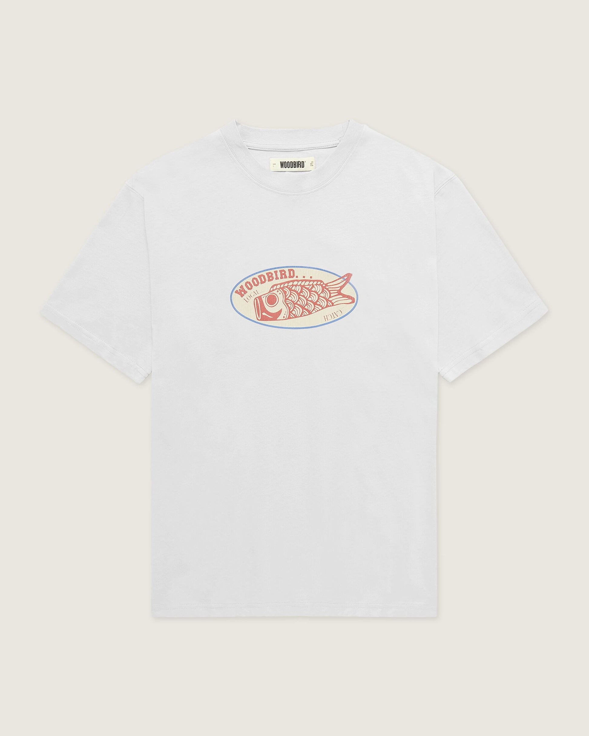 Woodbird WBBaine Catch Tee T-Shirts White