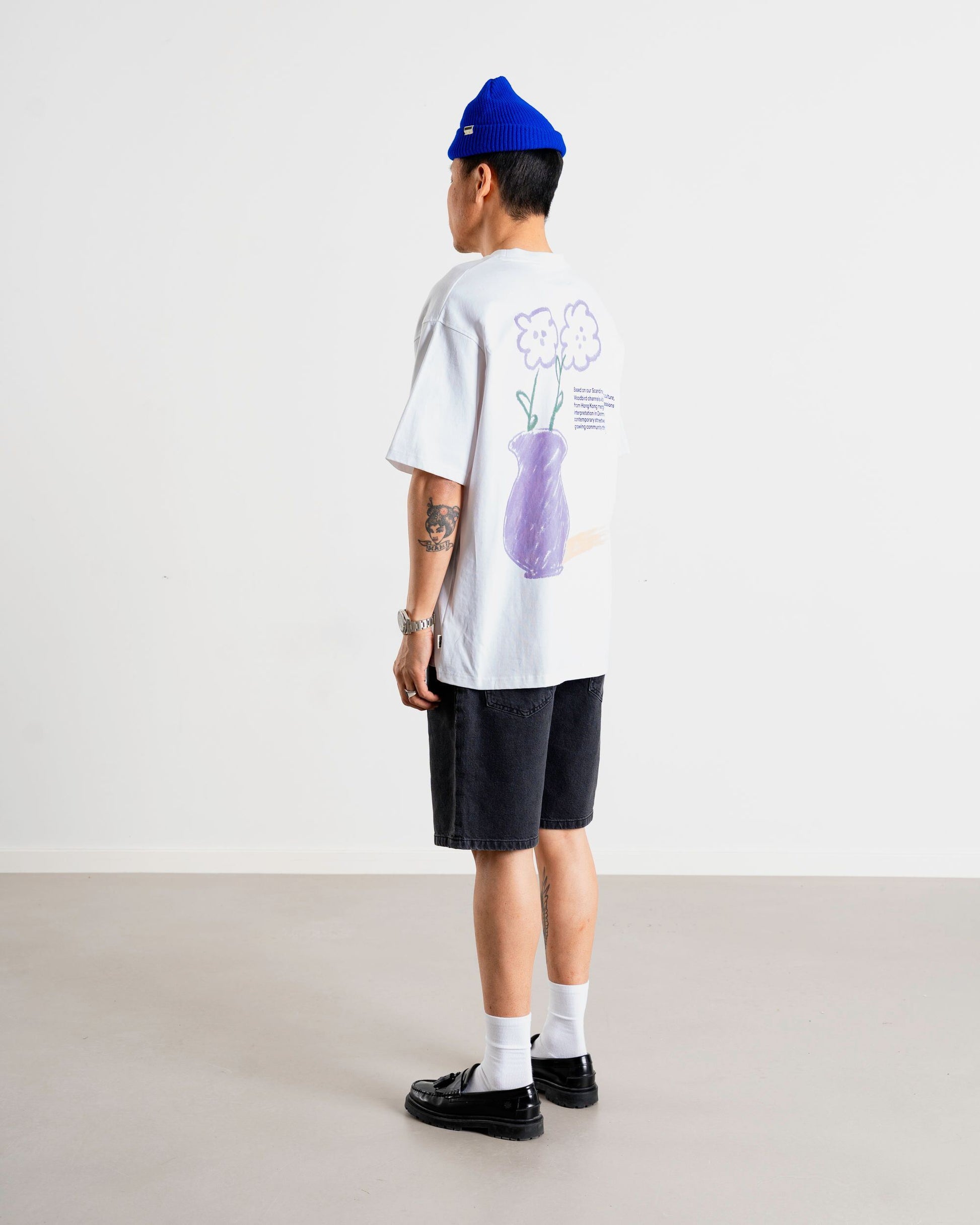Woodbird WBBaine Cray Tee T-Shirts White