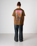 WBBaine Flower Tee - Dark Brown