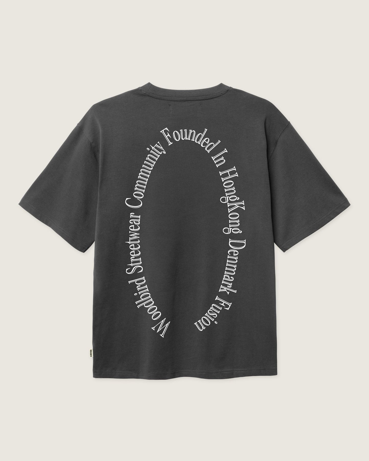Woodbird WBBaine Founded Tee T-Shirts Asphalt