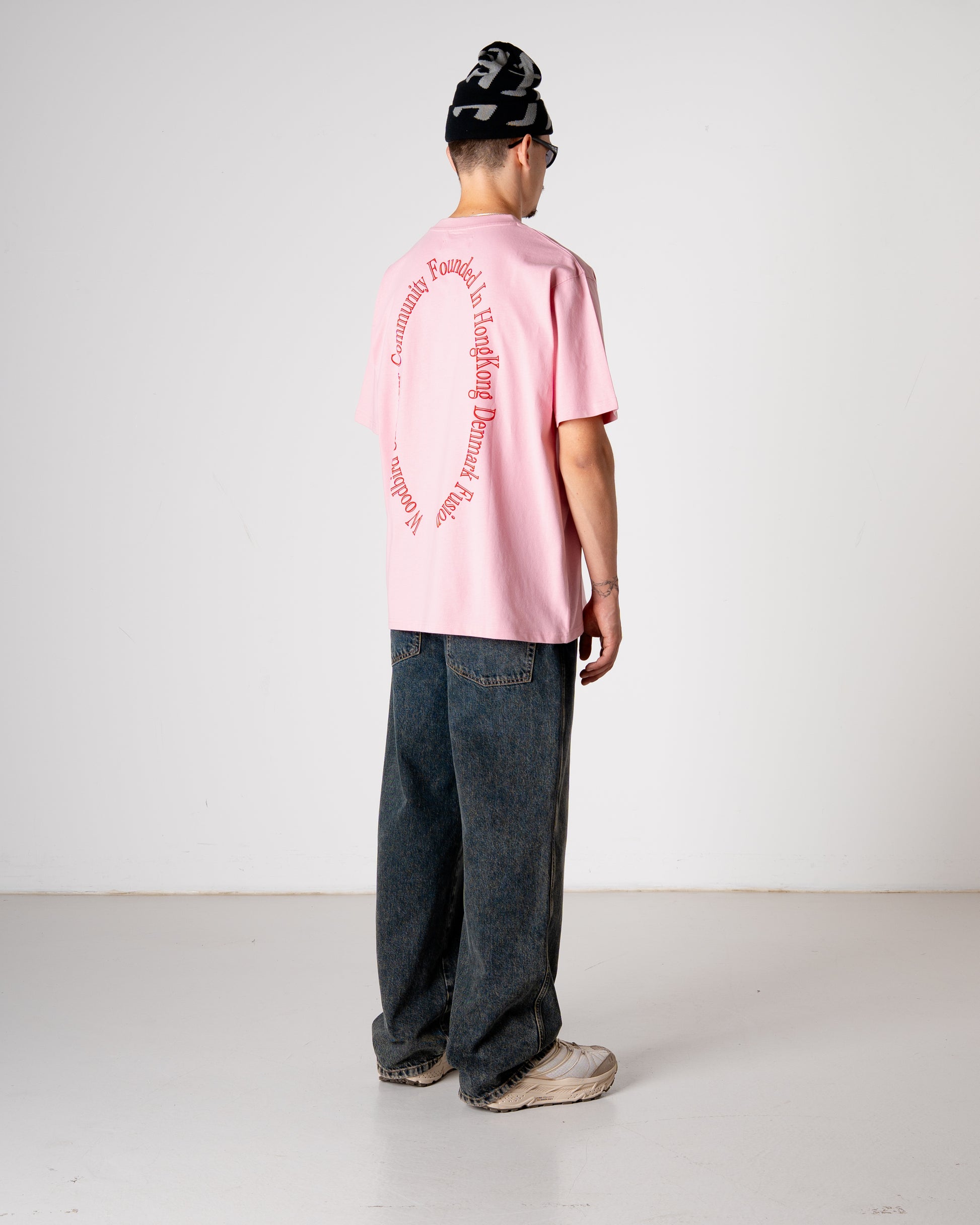 Woodbird WBBaine Founded Tee T-Shirts Dusty Rose