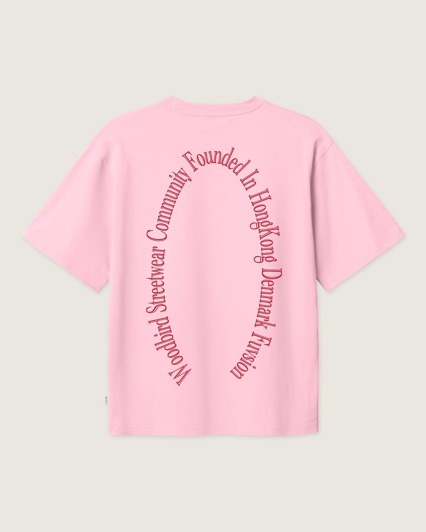 Woodbird WBBaine Founded Tee T-Shirts Dusty Rose