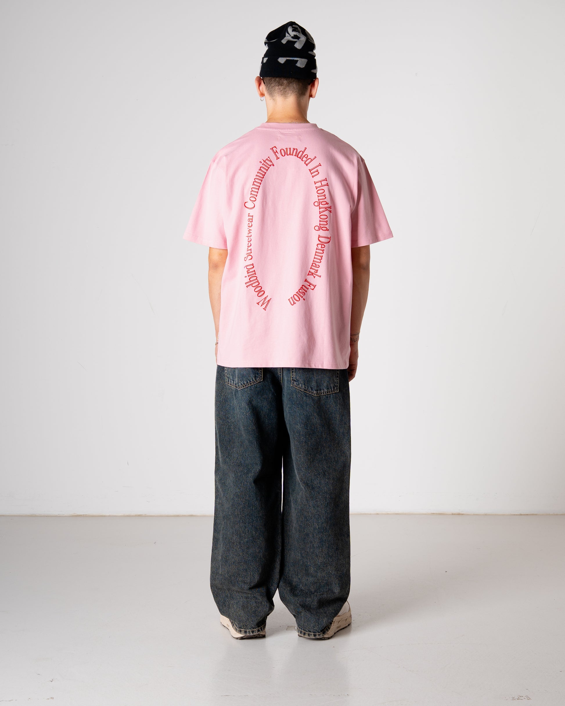 Woodbird WBBaine Founded Tee T-Shirts Dusty Rose