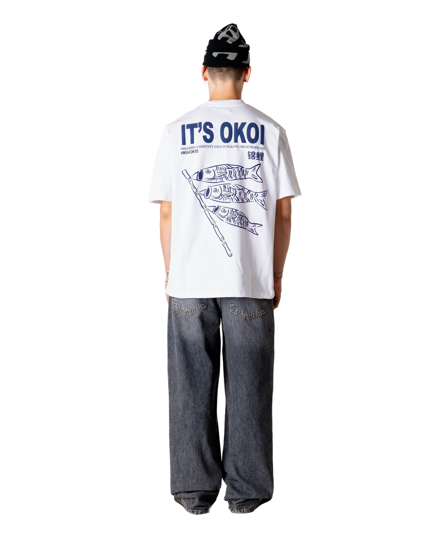 Woodbird WBBaine Koi Tee T-Shirts White
