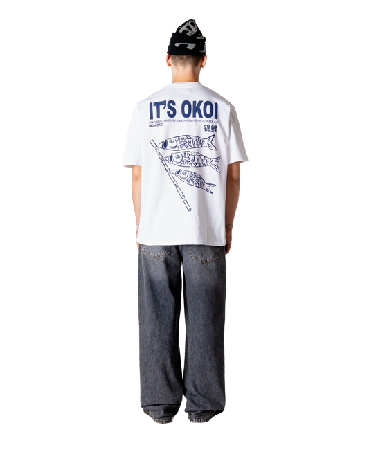 Woodbird WBBaine Koi Tee T-Shirts White