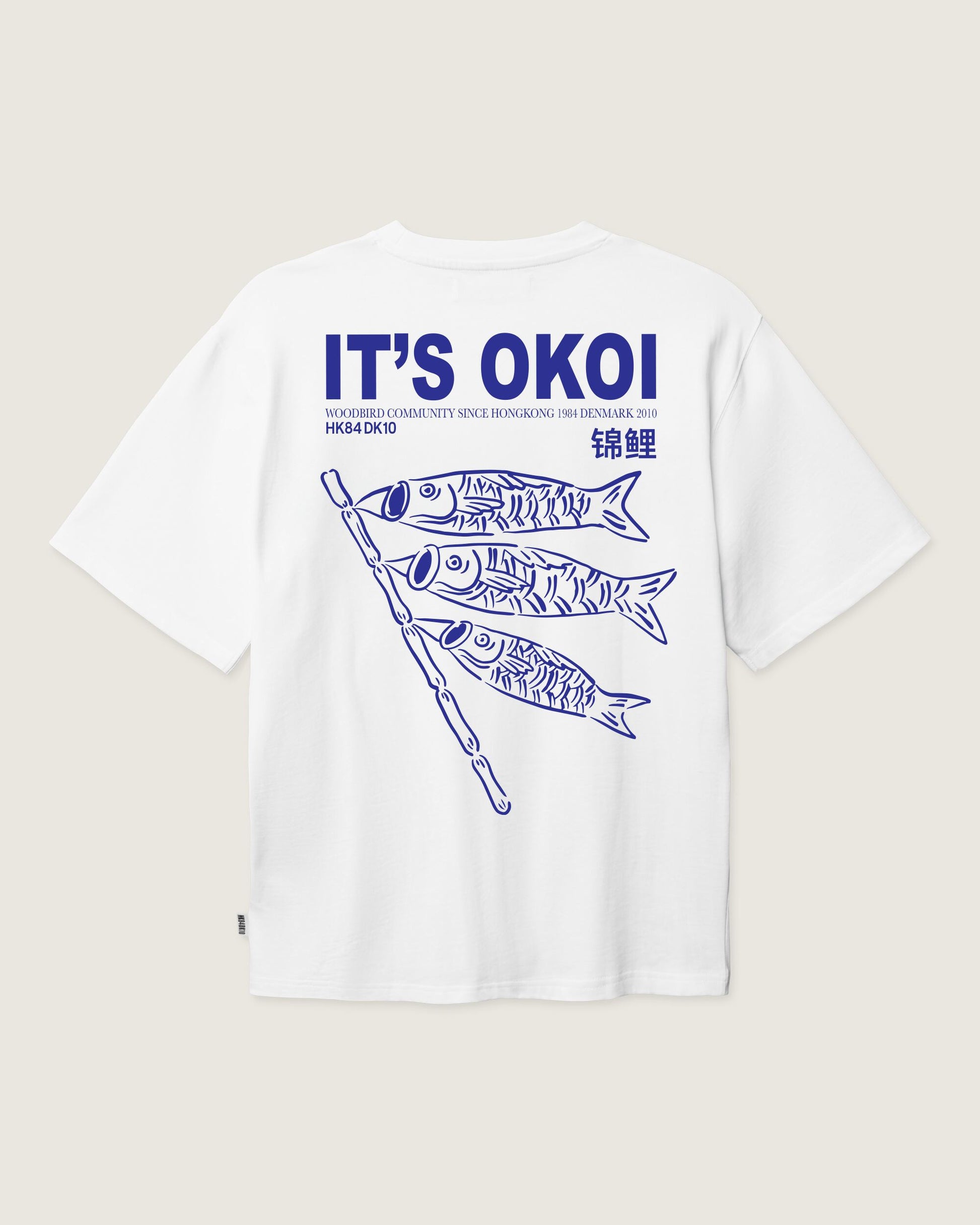 Woodbird WBBaine Koi Tee T-Shirts White