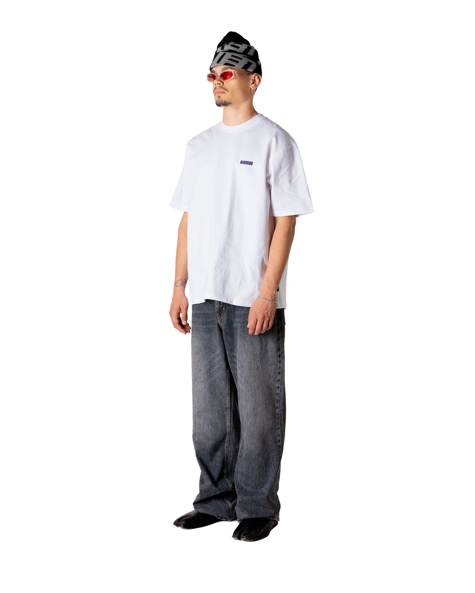 Woodbird WBBaine Koi Tee T-Shirts White