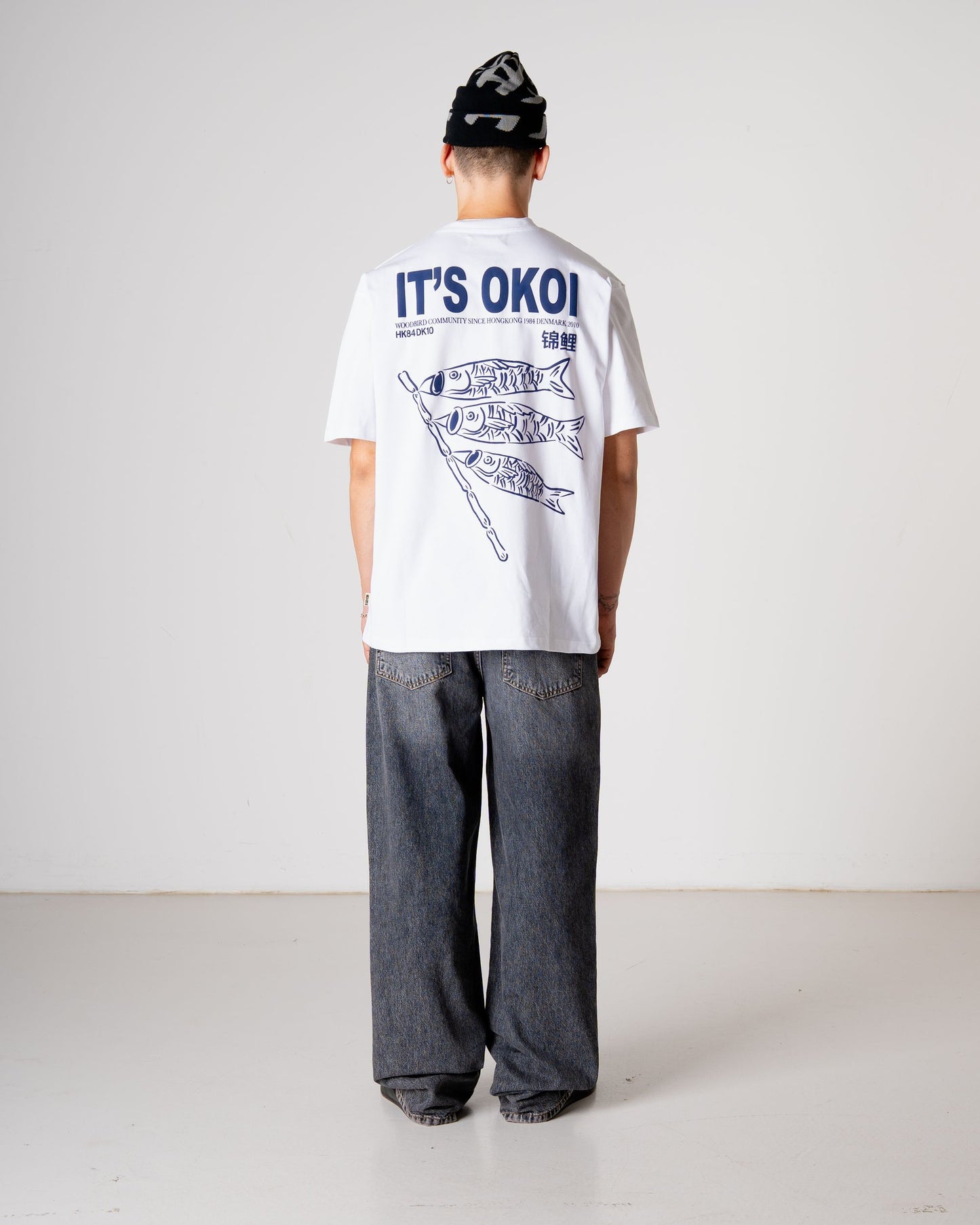 Woodbird WBBaine Koi Tee T-Shirts White