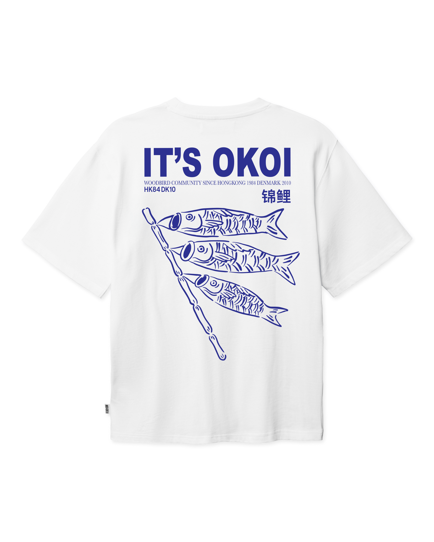 Woodbird WBBaine Koi Tee T-Shirts White