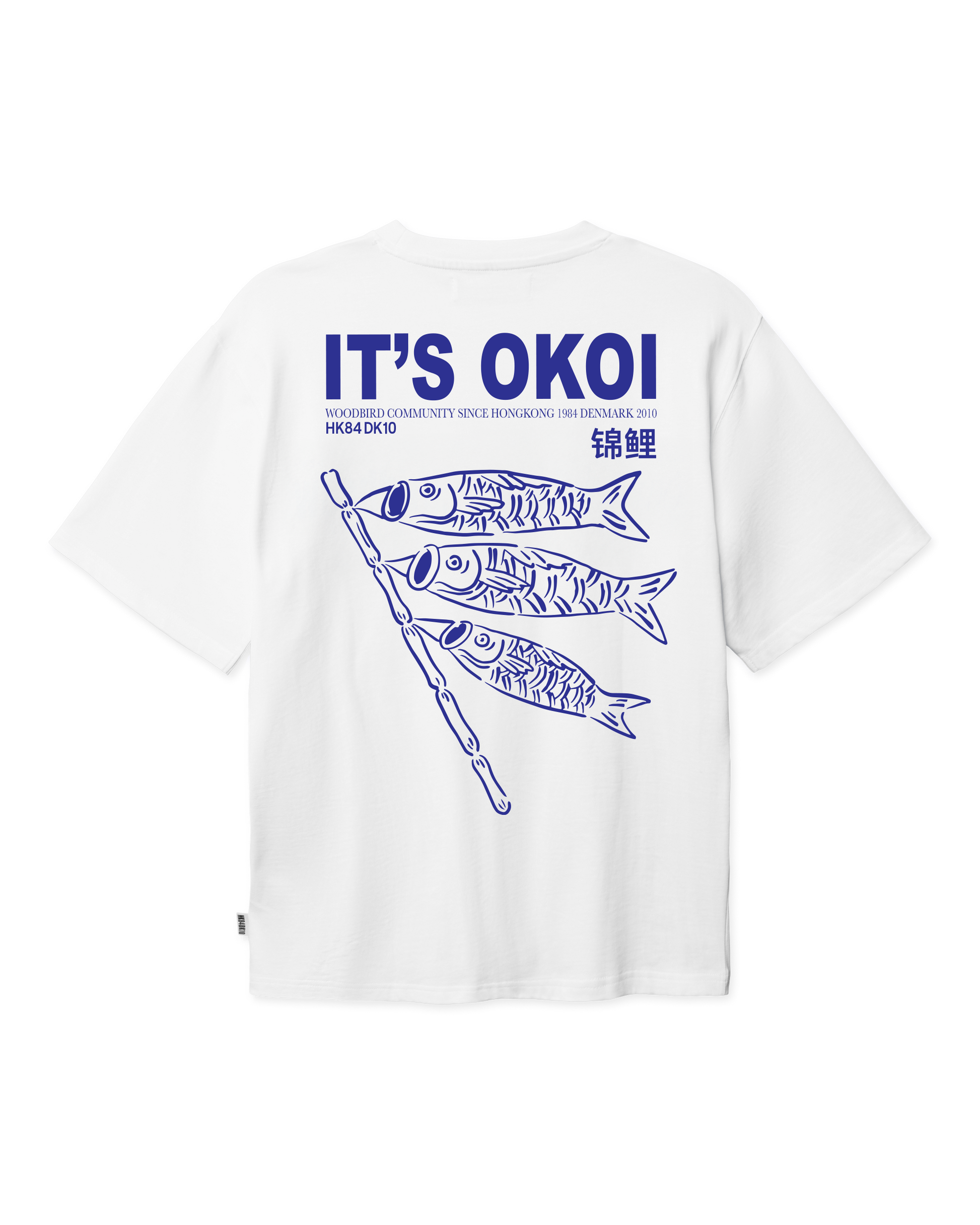 Woodbird WBBaine Koi Tee T-Shirts White