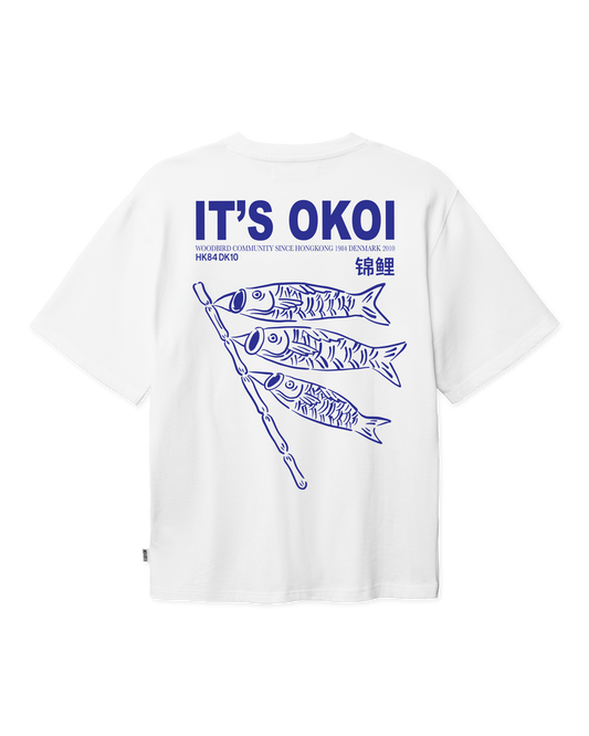 Woodbird WBBaine Koi Tee T-Shirts White