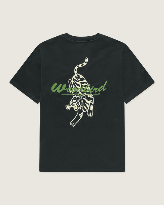 Woodbird WBBaine Tiger tee T-Shirts Black