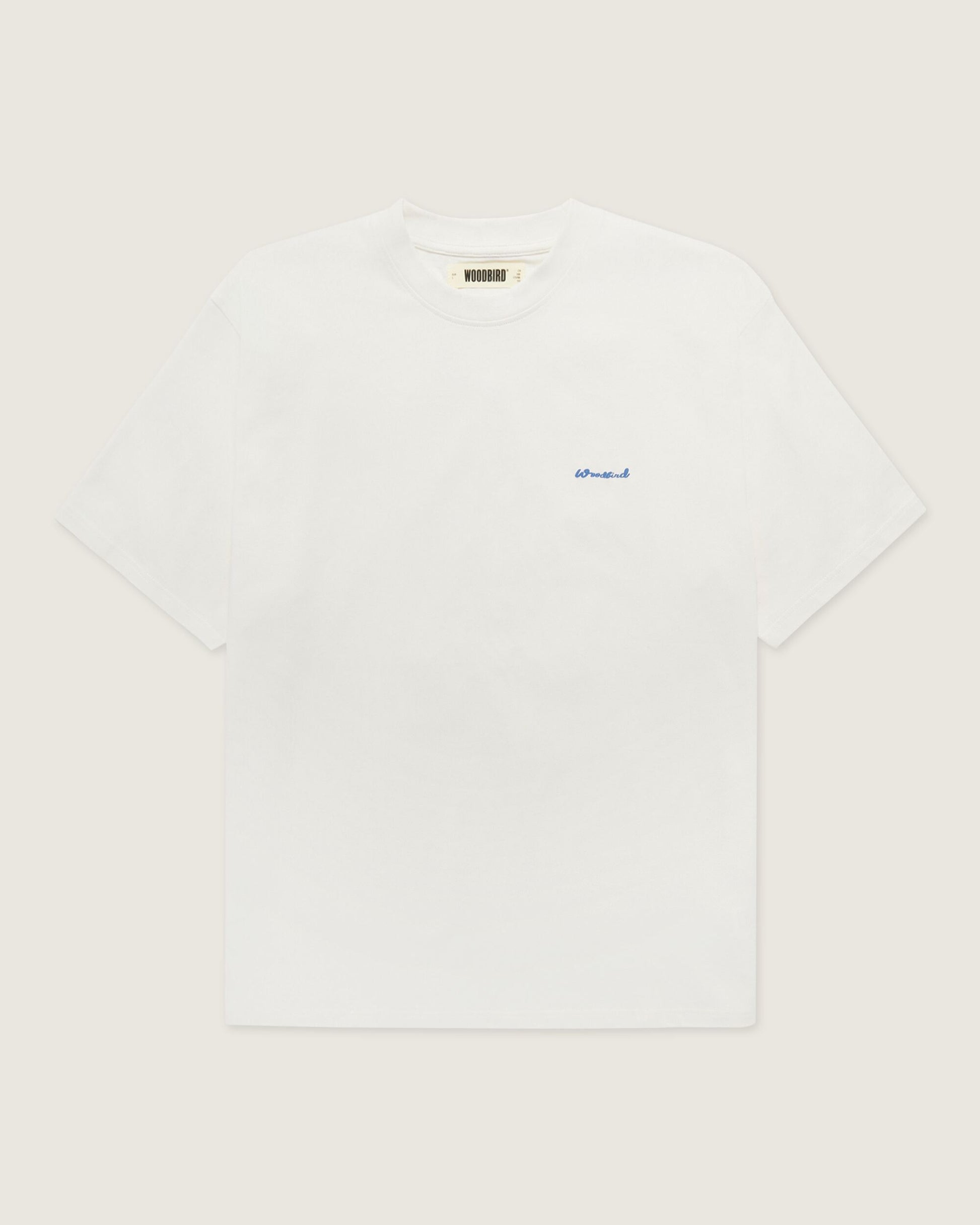 Woodbird WBBaine Tiger tee T-Shirts Off White