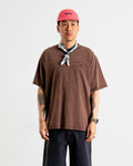 WBBaine Washed Tee - Brown